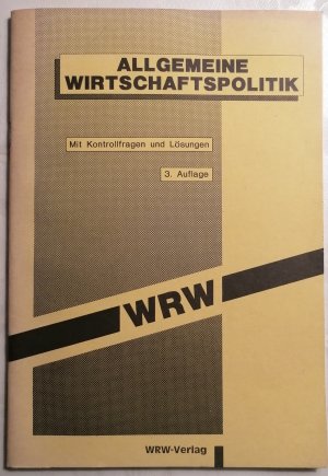 Allgemeine Wirtschaftspolitik