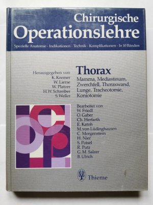 Chirurgische Operationslehre. Spezielle Anatomie, Indikationen, Technik, Komplikationen