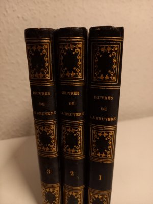 Les Caracteres de la Bruyere Tome 1, 2, 3 (Vol. 3 Les Caracteres de Theophraste traduits par la Bruyere, avec des additions et de notes nouvelles par […]