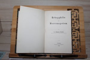 Erbsyphilis und Nervensystem. Von Dr. Johannes Bresler, Oberarzt an der Prov.-Heil- und Pflege-Anstalt zu Lublinitz O/S