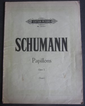 gebrauchtes Buch – Robert Schumann – Papillons Op. 2