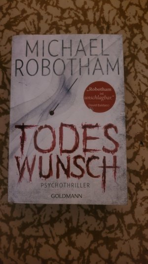 gebrauchtes Buch – Michael Robotham – Todeswunsch