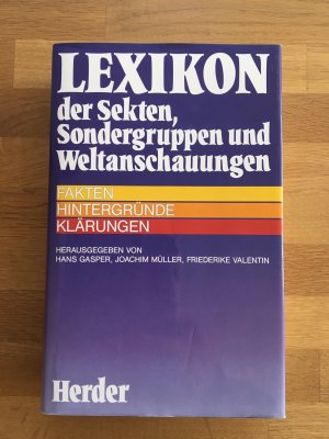 Lexikon der Sekten, Sondergruppen und Weltanschauungen