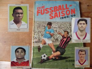 Die Fussball-Saison 1965/66 ***ALBUM KOMPLETT PELE BECKENBAUER MÜLLER ROOKIE***