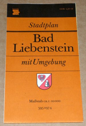 Bad Liebenstein - historischer Stadtplan