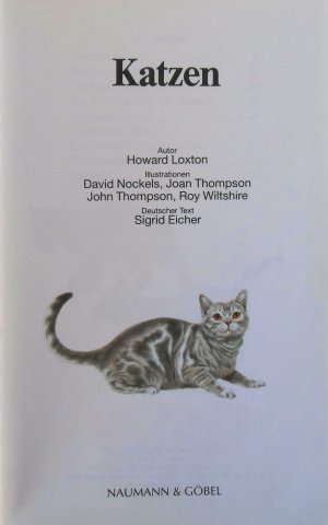 gebrauchtes Buch – Howard Loxton; Sigrid Eicher – Katzen - Erkennen und Bestimmen