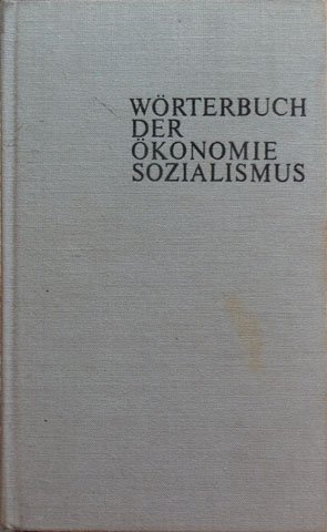 antiquarisches Buch – Wörterbuch der Ökonomie Sozialismus