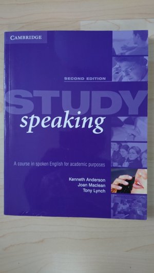 gebrauchtes Buch – Kenneth Anderson, Joan MacLean – Study Speaking