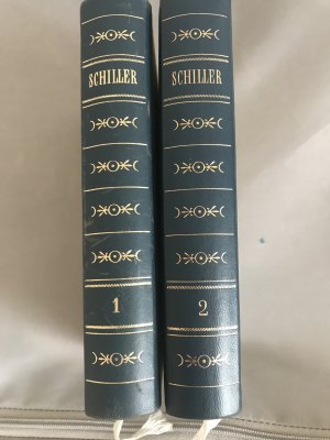 Friedrich Schiller Gesammelte Werke in fünf Bänden / Band 1, und Band 2 Antiquariat