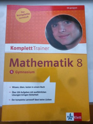 gebrauchtes Buch – Borucki, Hans; Reimbold – KomplettTrainer Mathematik 8. Schuljahr Gymnasium