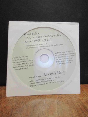 Beschreibung eines Kampfes - Gegen zwölf Uhr [...], CD-ROM (vollständige digitale Ausgabe in pdf-Dateien),, eine Edition des Instituts für Textkritik […]