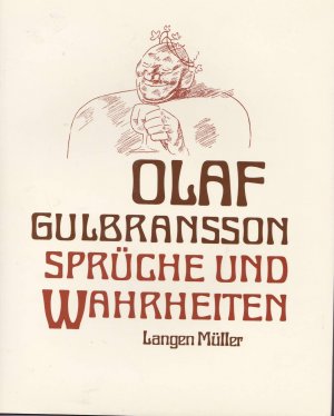 gebrauchtes Buch – Olaf Gulbransson – Sprüche und Wahrheiten