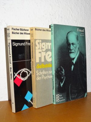 antiquarisches Buch – Sigmund Freud – Sigmund Freud Monografie / Selbstdarstellung - Schriften zur Geschichte der Psychoanalyse / Der Witz und seine Beziehung zum Unbewussten