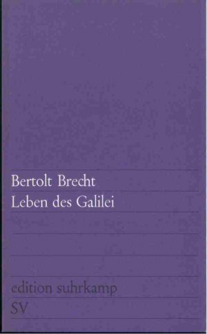 gebrauchtes Buch – Bertolt Brecht – Leben des Galilei - Schauspiel