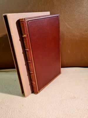 Philosophische Briefe. Neu herausgegeben und eingeleitet von Agnes H. ( Buchbinder-Meistereinband in Ganzleder der Peters-Werkstatt, Hamburg )