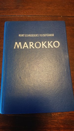 antiquarisches Buch – Hans Breuer – Schroeder Reiseführer Marokko