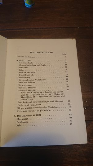 antiquarisches Buch – Hans Breuer – Schroeder Reiseführer Marokko