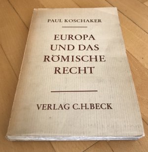 Europa und das römische Recht, 2. unveränderte Auflage