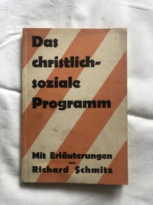 das christlich-soziale Programm