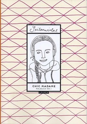 Seitenwirbel - Chic Madame - Malbuch Nr. 1