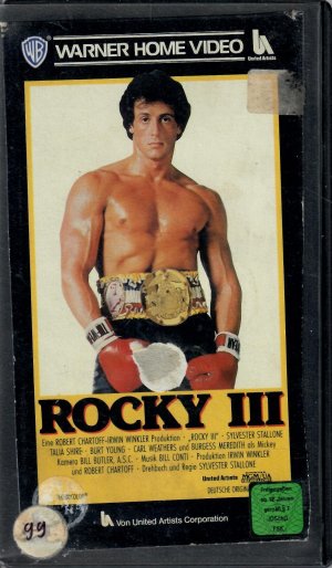 gebrauchter Film – Sylvester Stallone – Rocky III