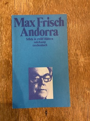 gebrauchtes Buch – Max Frisch – Andorra - Stück in zwölf Bildern