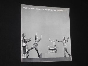 Programmheft 7 Württembergische Staatstheater Stuttgart 1967/68. Uraufführung PROMETHEUS nach Aischylos von Carl Orff. Musikal. Ltg.: Ferdinand Leitner […]