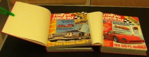 rallye racing - rennsport - test - tuning - 19 Hefte 1987 in 2 Bänden gebunden: Erster Band - monatliche Erscheinung - 8 Hefte, Heft 1. Januar 1987 bis […]