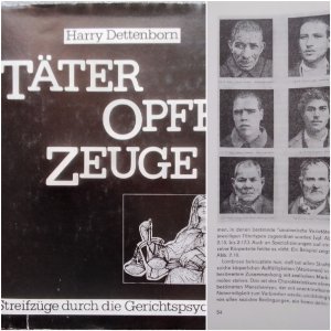 gebrauchtes Buch – Harry Dettenborn – Täter - Opfer - Zeuge. Streifzüge durch die Gerichtspsychologie