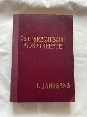 Österreichische Monatshefte Blätter für Politik 1. Jg Heft 1 -12 Okt. 45 - Sept. 46