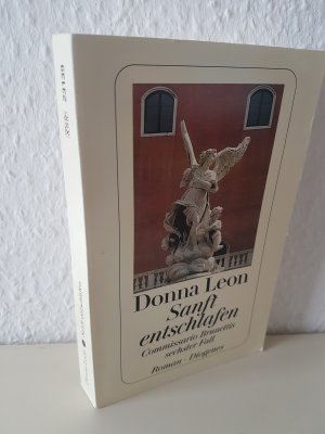 gebrauchtes Buch – Donna Leon – Sanft entschlafen - Commissario Brunettis sechster Fall