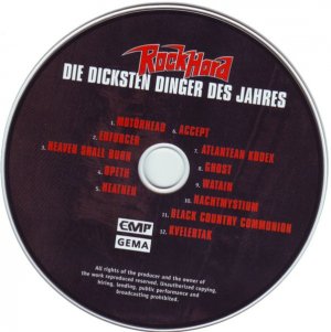 gebrauchter Tonträger – V.A. – Die Dicksten Dinger Des Jahres - Rock Hard - Compilataion / Heft 285 - Februar 2011