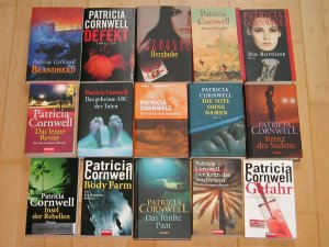 15 Romane / Thriller von Patricia Cornwell ~ Kay Scarpetta