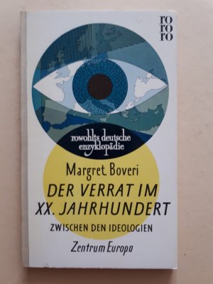 antiquarisches Buch – Margret Boveri – Der Verrat im XX. Jahrhundert - Zwischen den Ideologien - Zentrum Europa