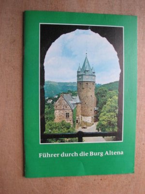 gebrauchtes Buch – ALTENA Diedrich, H – Führer durch die Burg Altena