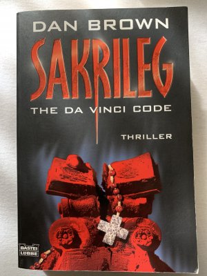 gebrauchtes Buch – Dan Brown – Sakrileg - The Da Vinci Code - . Robert Langdon, Bd. 2