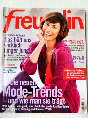 Freundin 3 2009, Frauenzeitschrift,Mode