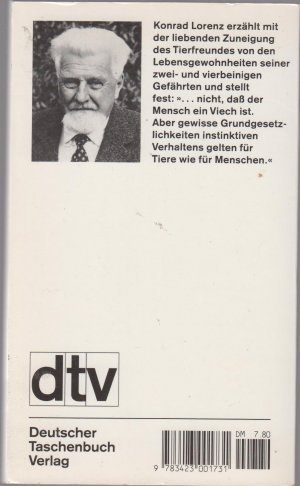 gebrauchtes Buch – Konrad Lorenz – Er redete mit dem Vieh - den Vögeln und den Fischen