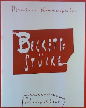 Münchner Kammerspiele - BECKETT-STÜCKE