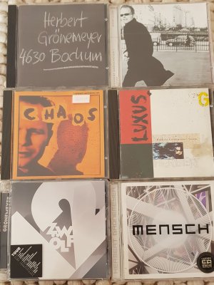 gebrauchter Tonträger – Herbert Grönemeyer – Herbert Grönemeyer Paket - ursprünglich 6 CDs - 4 mittlerweile verkauft