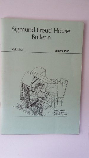 Sigmund Freud House Bulletin Vol. 13/2 - Winter 1989