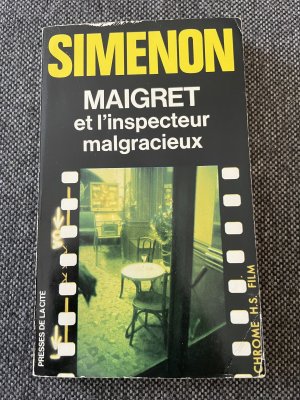 gebrauchtes Buch – Georges Simenon – Maigret et l'inspecteur malgracieux