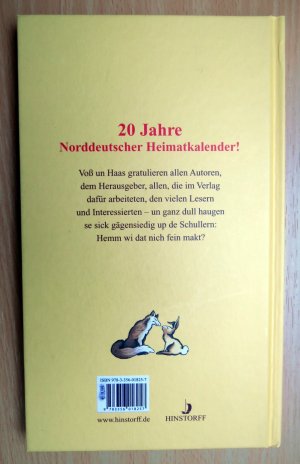 gebrauchtes Buch – Hartmut Brun – Voß un Haas 2015 - Norddeutscher Heimatkalender