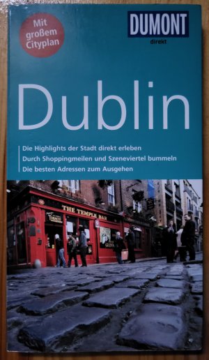 gebrauchtes Buch – Susanne Tschirner – DuMont direkt Reiseführer Dublin - Mit großem Cityplan