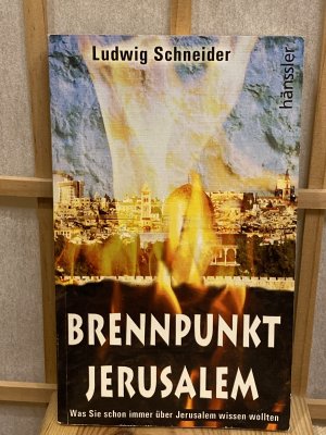 gebrauchtes Buch – Ludwig Schneider – Brennpunkt Jerusalem - Was Sie schon immer über Jerusalem wissen wollten