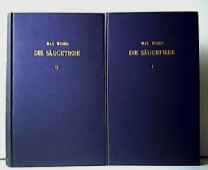 Konvolut aus 2 Bänden! Die Säugetiere - Die Anatomie und Systematik der recenten und fossilen Mammalia. Band 1 - Anatomischer Teil. Band 2 - Systematischer […]