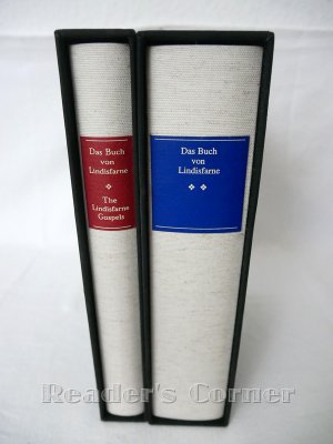Kommentarbände I u. II zu Das Buch von Lindisfarne / The Lindisfarne Gospels. Cotton MS Nero D.iv der British Library, London.