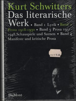 Das literarische Werk Band 2/ Prosa 1918-1930