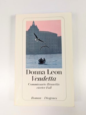 gebrauchtes Buch – Donna Leon – Vendetta - Commissario Brunettis vierter Fall