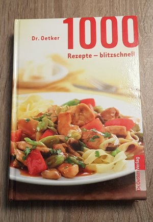 gebrauchtes Buch – 1000 Rezepte blitzschnell